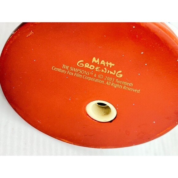 SIMPSONS Bradford Christmas Tree Ornament Illuminated “Mush Homer Mush!” w/Tags - Picture 4 of 6